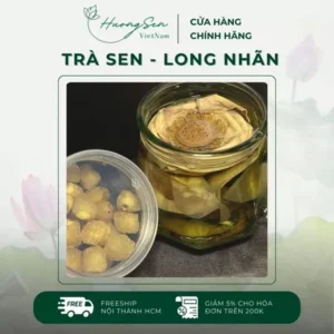 Trà Hoa Sen Đất + Long Nhãn Ôm Sen